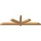 Ekena Millwork Kennewick Timber Gable Bracket, Western Red Cedar, 72"W x 21"H x 3 1/2"D x 3 1/2"F, 7/12 Pitch GBW072X21X0404KEN00SWR - alternate 2